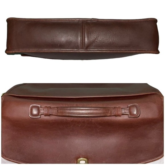 Vintage Coach Lexington Briefcase 5265 Glove-tanned Leather Messenger Laptop Bag - Picture 5 of 16